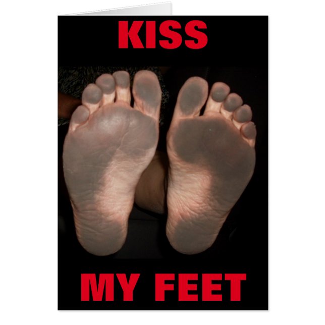 KISS MES PIEDS (Devant)