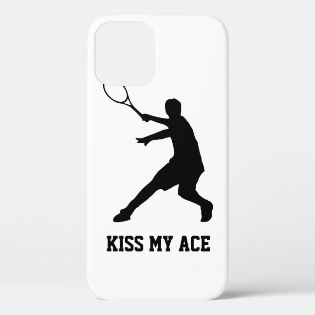KISS MY ACE iPhone 6 case tennis phone cover (Back)