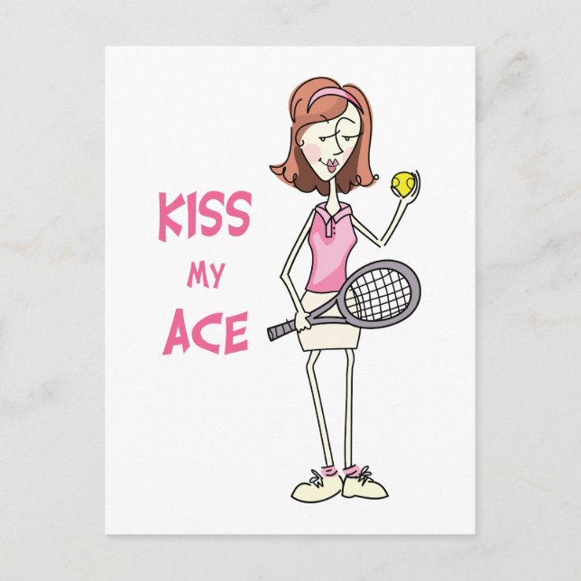 Kiss My Ace Postcard (Front)