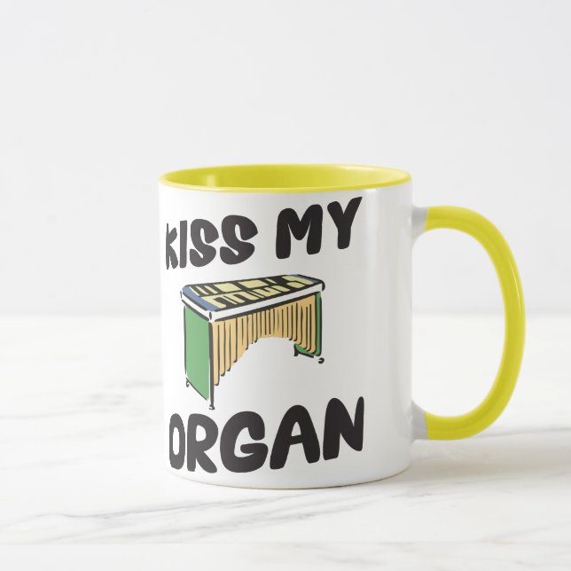 Kiss My Organ Mug (Right)