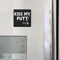 Kiss My Putt Golf Funny Jokes Sarcastic Golfer