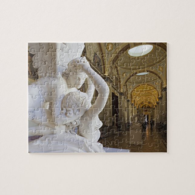 Kiss of Cupid and Psyche, by Antonio Canova Jigsaw Puzzle (Horizontal)