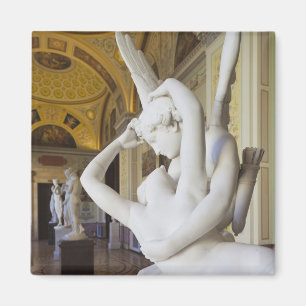 Kiss of Cupid and Psyche, by Antonio Canova Magnet