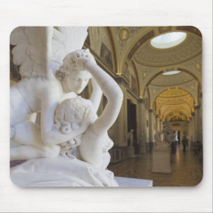 Kiss of Cupid and Psyche, by Antonio Canova Mouse Pad