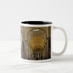Kiss of Cupid and Psyche, by Antonio Canova Two-Tone Coffee Mug