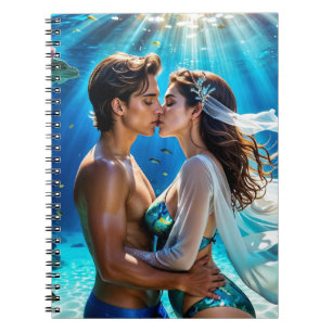 Kiss of the Undersea Lovers Notebook