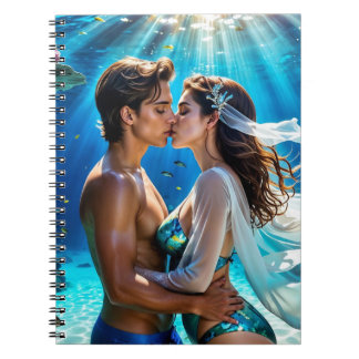 Kiss of the Undersea Lovers Notebook