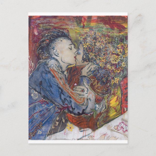 "Kiss" Postcard (Front)