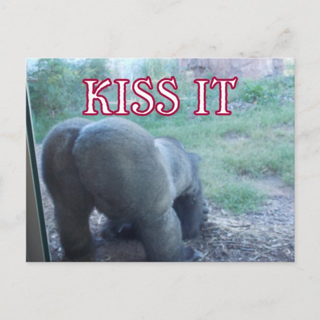 Kiss Postcard (Front)