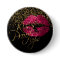Kiss Proof Lips - Hot Pink Glitter