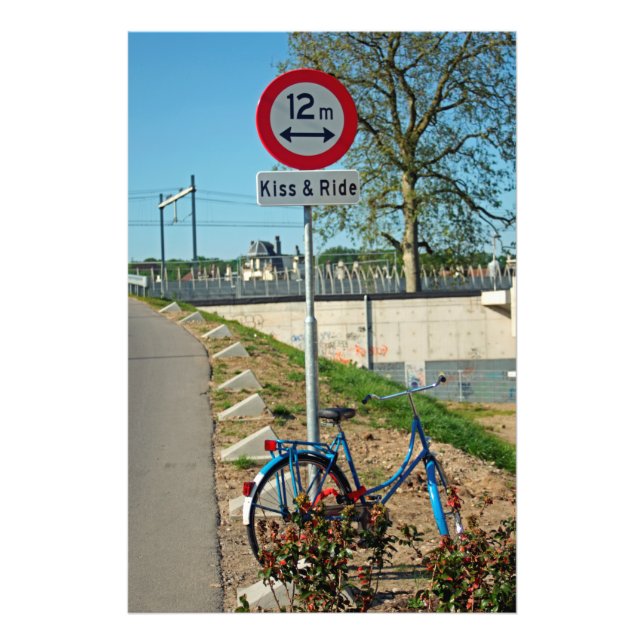 Kiss & ride photo print (Front)