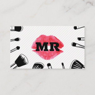 Kiss Stain   Brushes Appointment Card