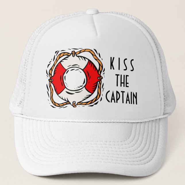 KISS THE CAPTAIN HAT (Front)