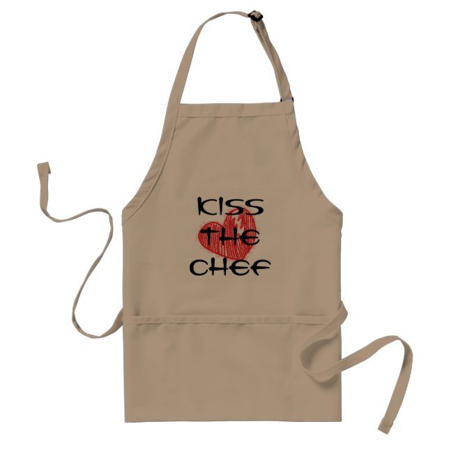 kiss the chef apron (Front)