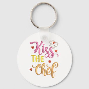 Kiss the Chef Keychain