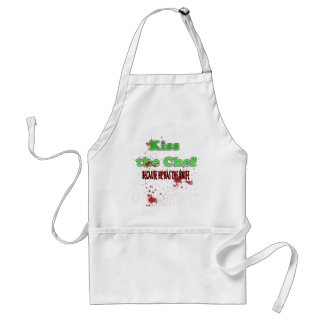 Kiss the Chef M Standard Apron