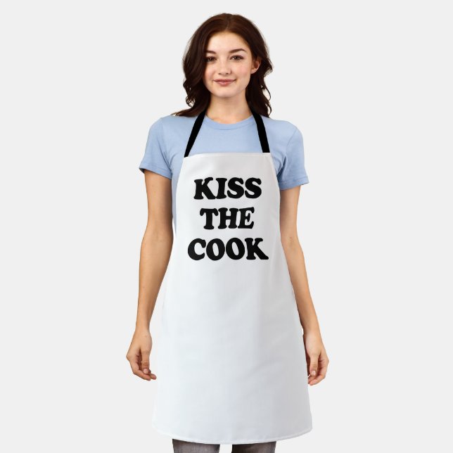 KISS THE COOK APRON (Worn)