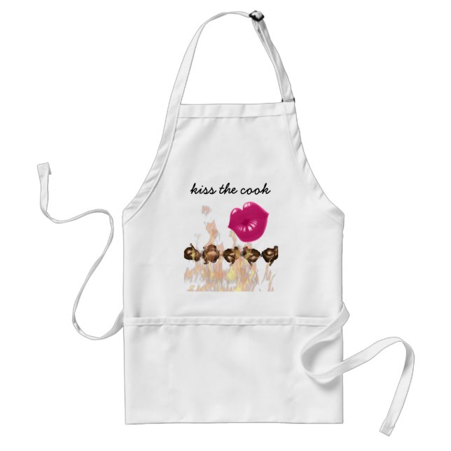 KISS THE COOK APRON (Front)