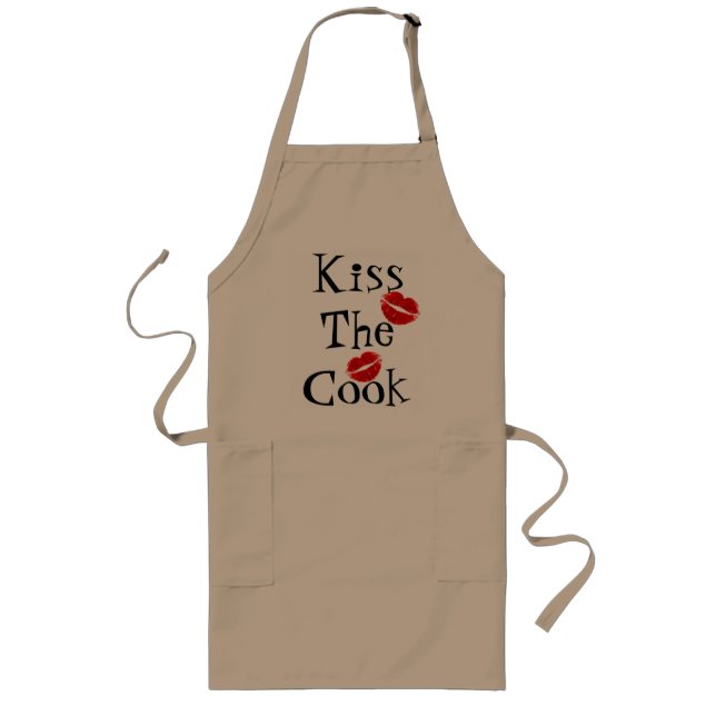 Kiss The Cook Apron (Front)