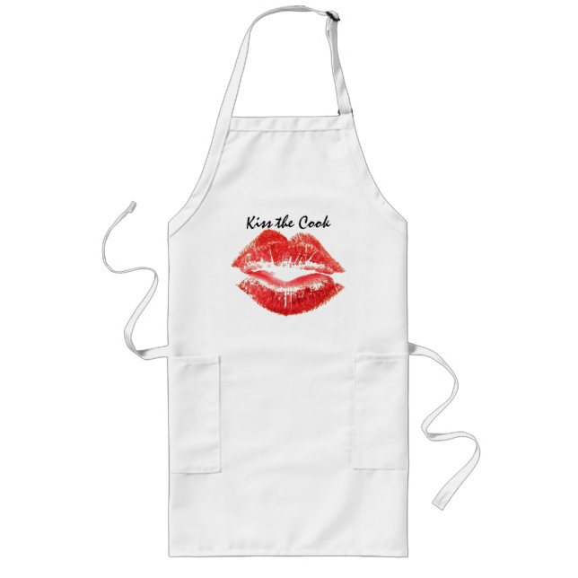 Kiss The Cook Apron (Front)