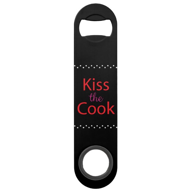 Kiss The Cook Bar Key (Front)