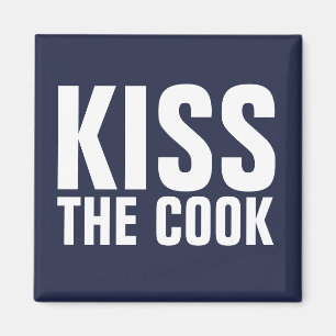 KISS THE COOK FRIDGE MAGNETS
