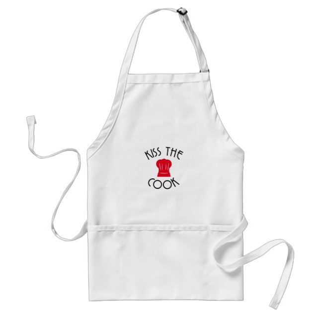 Kiss the cook hat standard apron (Front)