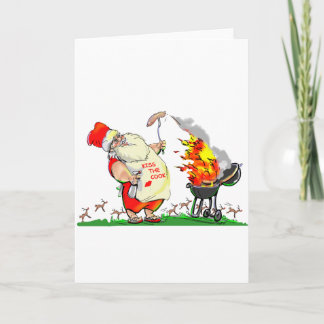 KiSs ThE CoOk Holiday Card