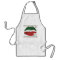 Kiss the Cook Italian Women's Chef Apron