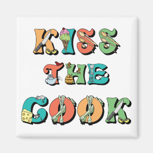 Kiss the Cook Magnet