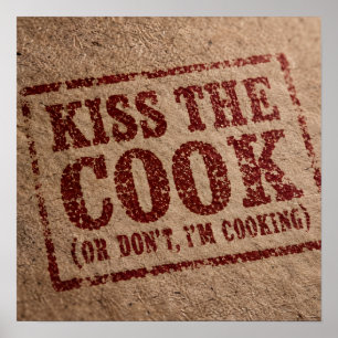 Kiss The Cook Poster