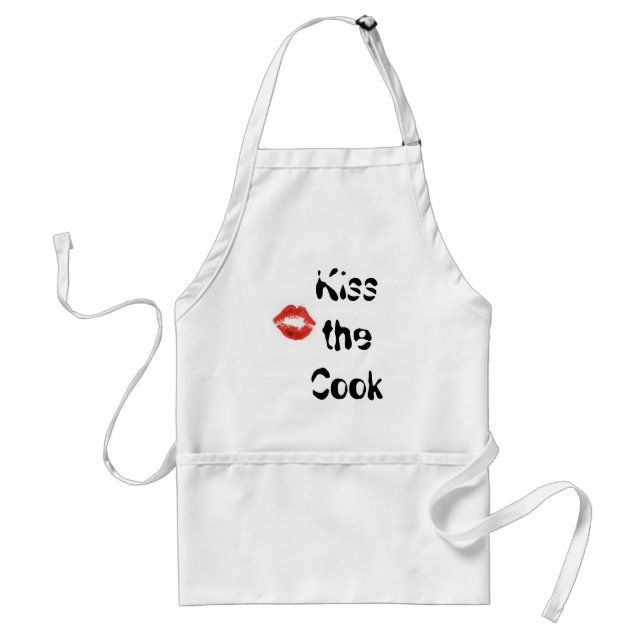 Kiss the Cook Standard Apron (Front)