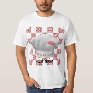 Kiss The Cook t-shirt de chef