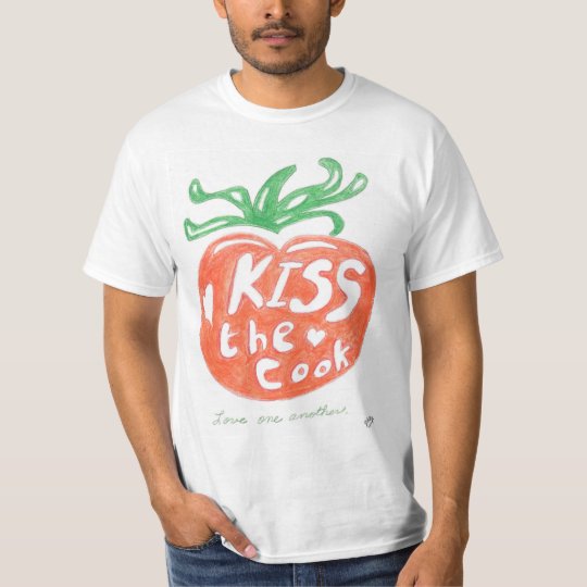 Kiss the Cook Tomato T-Shirt (Men)