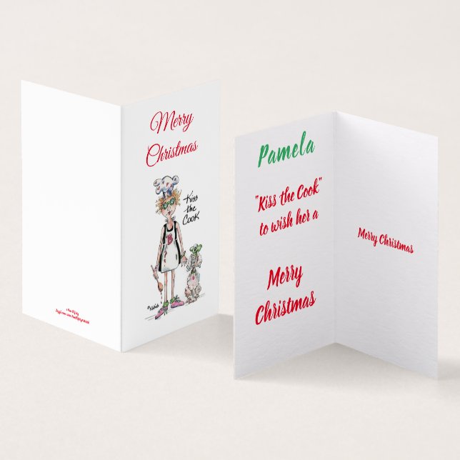 "Kiss the Cook" vignette femme fatiguée a besoin d (Inside and Outside)