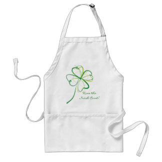 Kiss the Irish Cook! Standard Apron