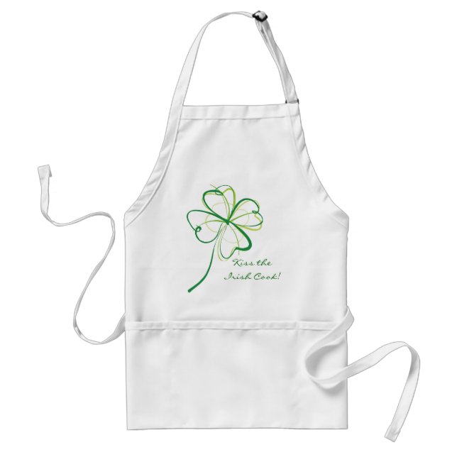 Kiss the Irish Cook! Standard Apron (Front)