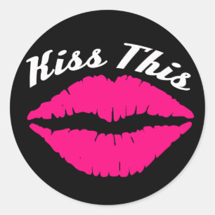 Kiss This Car Sticker