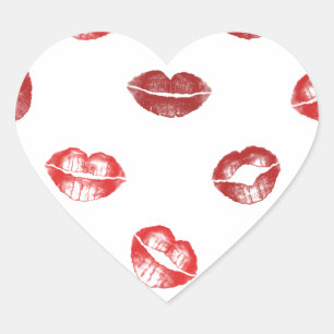 Kiss this! heart sticker