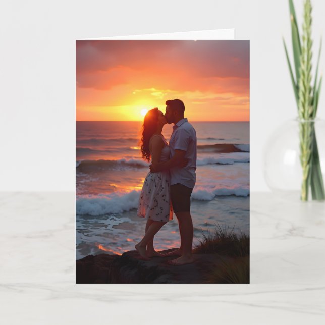 Kiss Valentine's Day Card (Front)