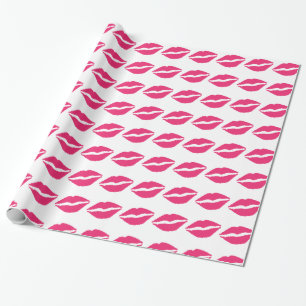 Kiss Wrapping Paper