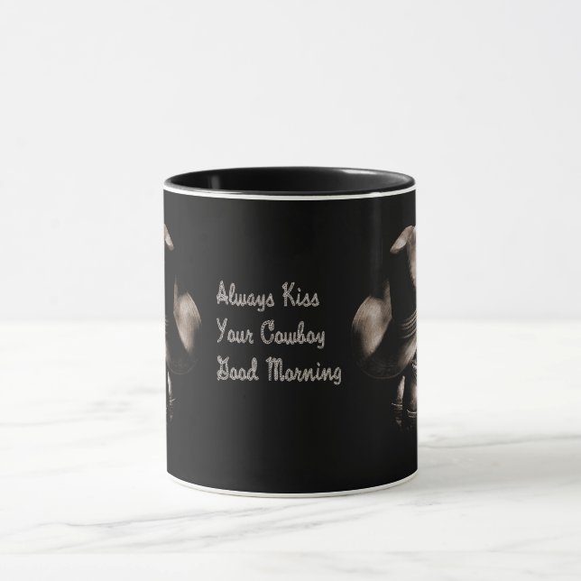 KISS YOUR COWBOY MUG (Center)