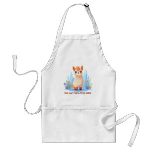 Kiss your mama, little Llama Standard Apron