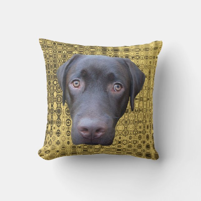 Kissen Labrador Jimmy Throw Pillow (Front)