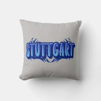 Kissen mit Aufdruck Stuttgart Throw Pillow