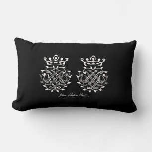 Kissen mit Johann Sebastian Bach Siegel Lumbar Pillow