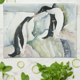 Kisser Penguin Friendship Cuisine Tea Serviette