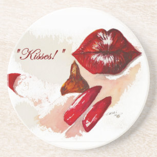 'Kisses!" Coaster