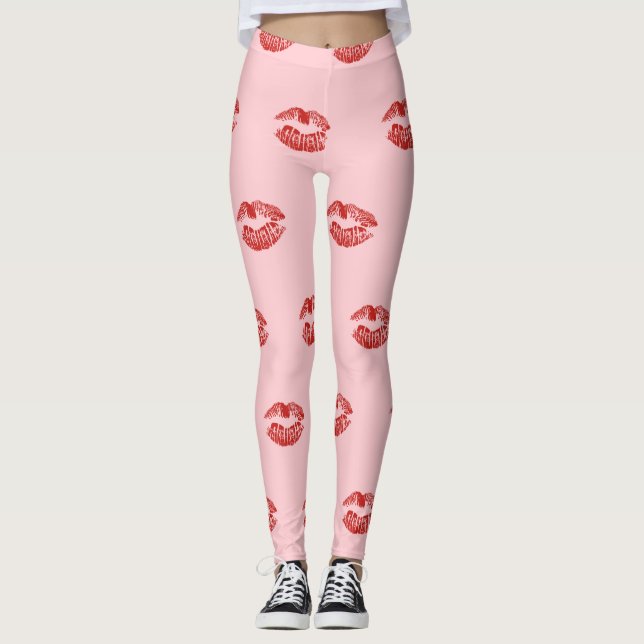 kisses leggings (Front)