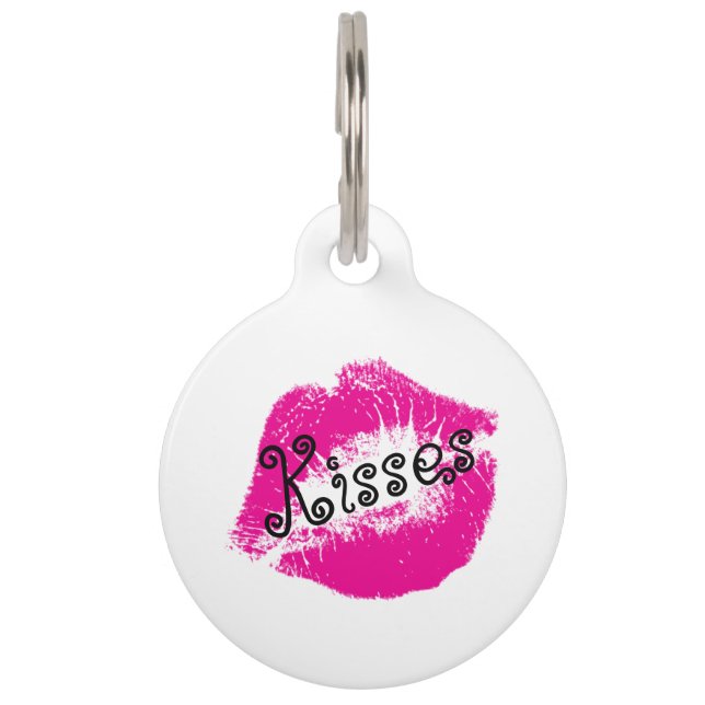 Kisses Pet ID Tag (Front)